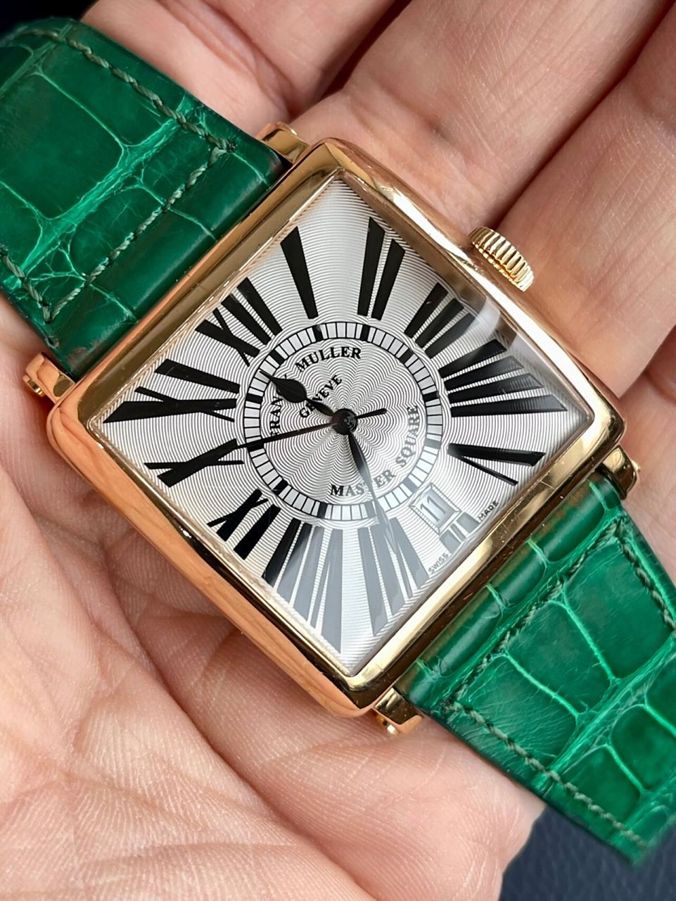 法兰克穆勒6000h玫瑰金材质自动机械腕表 法兰克穆勒6000h 玫瑰金材质