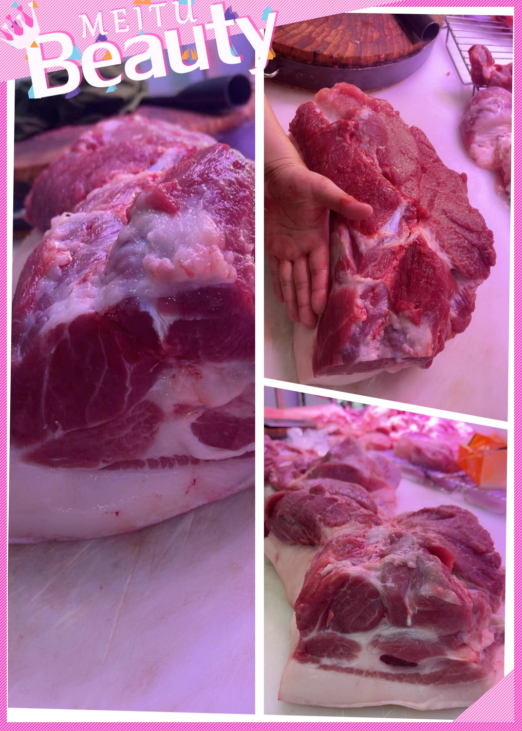 今天去超市买肉,看到了一种叫做眉头肉的猪肉,感觉很新奇,就买了一