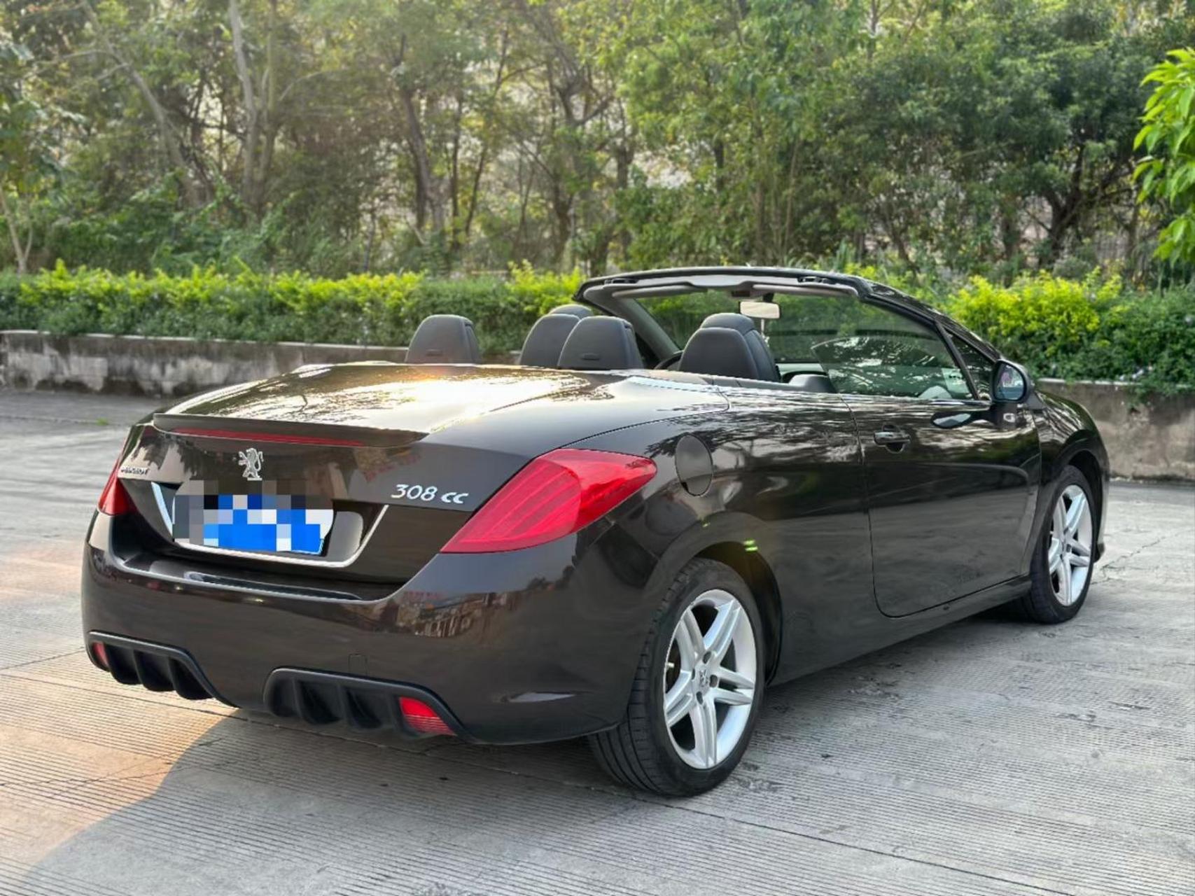 标致308c敞篷跑车,11年进口版自动1.6t全车原版车况极品6.