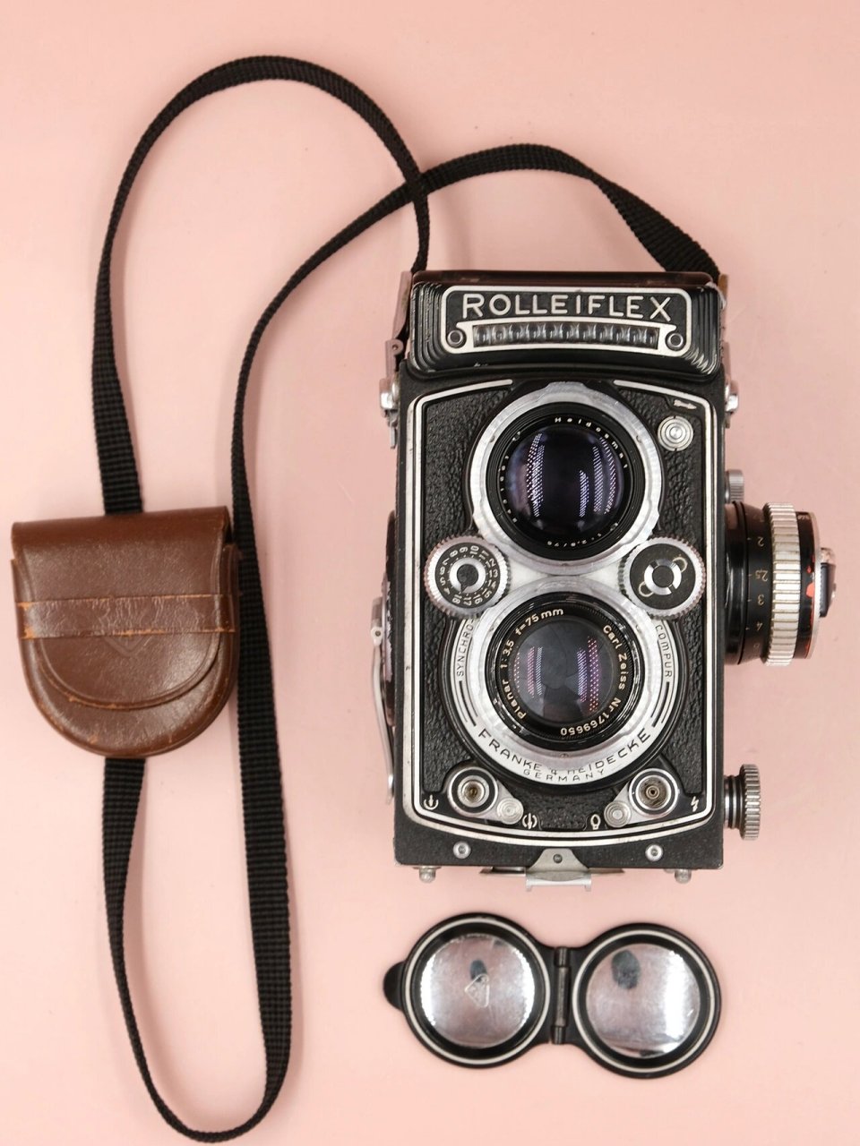 5 e 双反胶片相机 德国 禄来 rolleiflex 3.