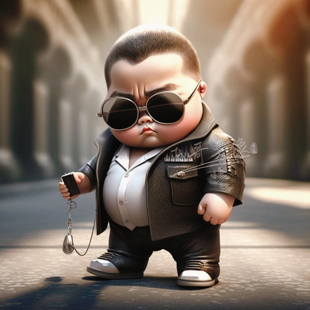 职业头像怎么能少的了我们可爱的小胖子呢