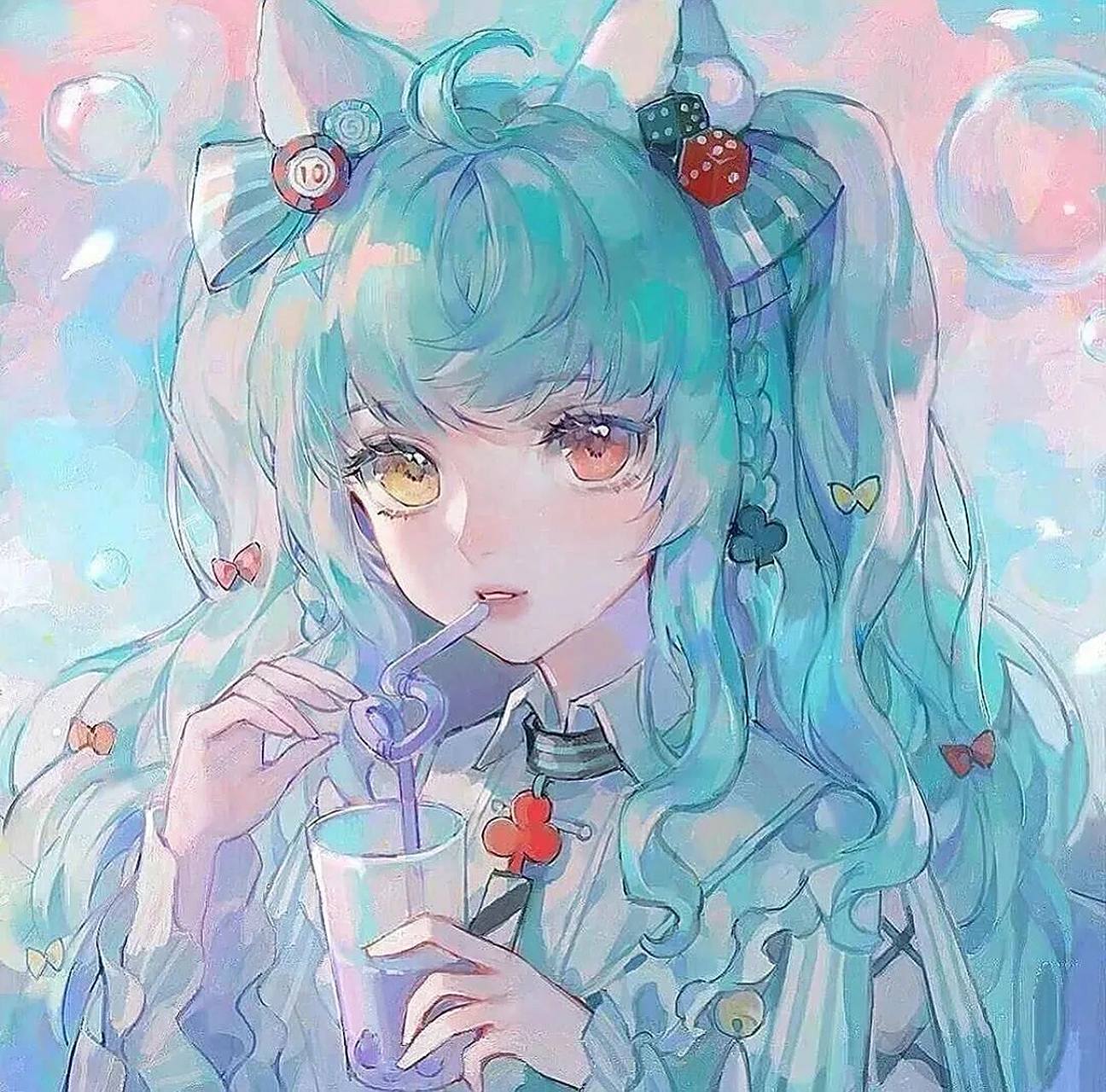 仙气飘飘的绝美动漫女生头像