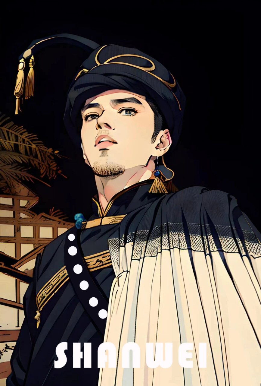 彝族帽子(哦铁)(英雄结) 英雄结,传统的彝族头饰,长期的服饰历史发展