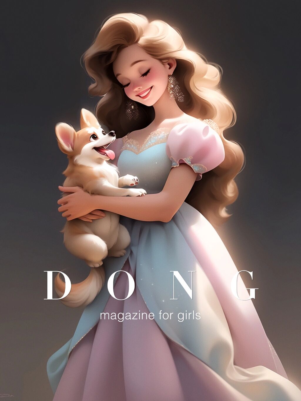 迪士尼女孩|抱狗系列|超萌铲屎官|女生头像