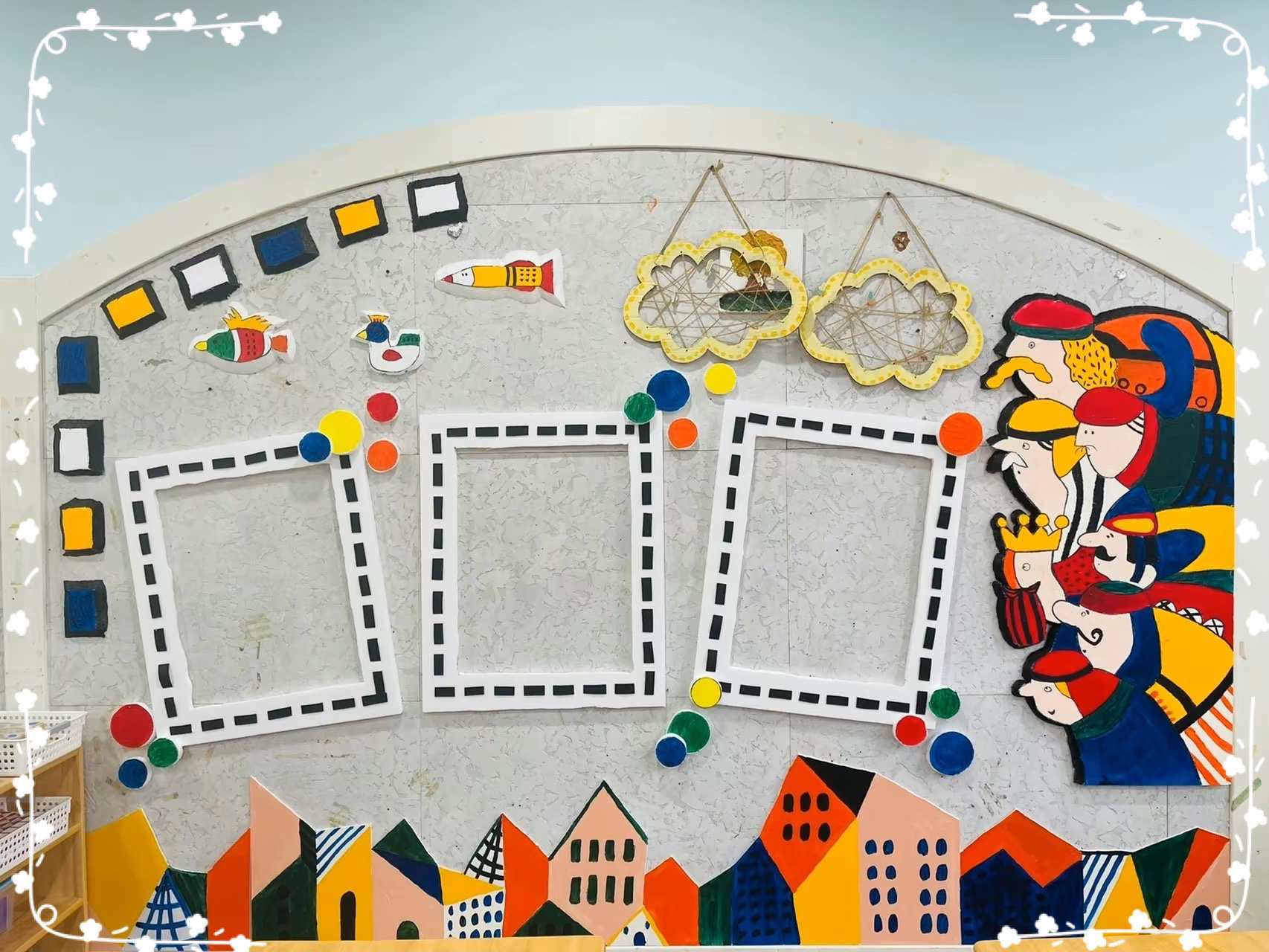 幼儿园新学期主题墙边框,喜欢的老师可以收藏起来做参考