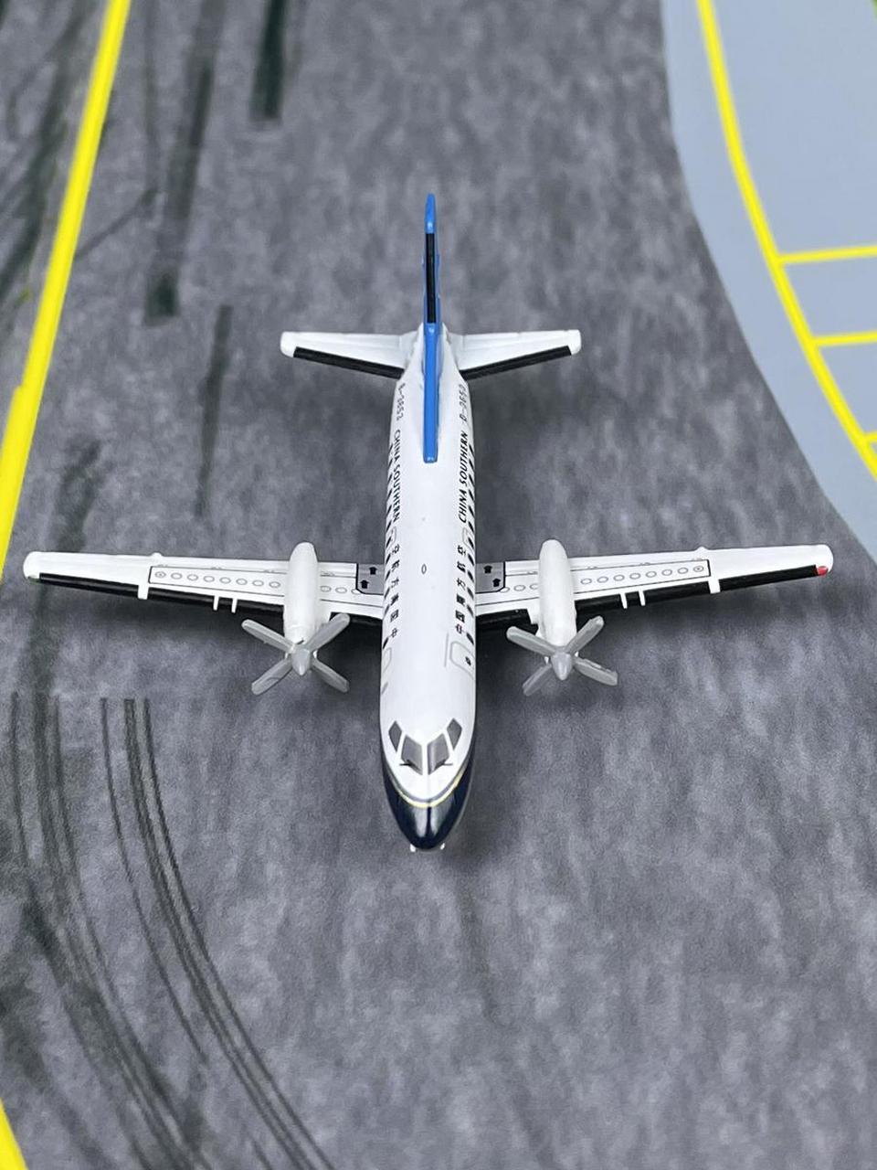 1:400南方航空saab萨博340b客机模型微型仿真模型小比例客机模型