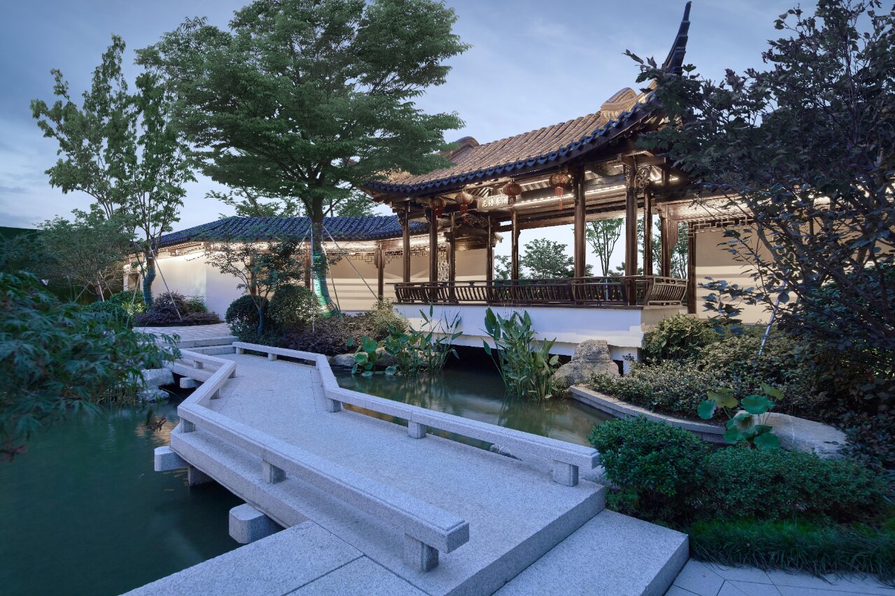 中式园林-----江南里 江南里项目位于湖州南浔区 南浔自古繁华,南浔