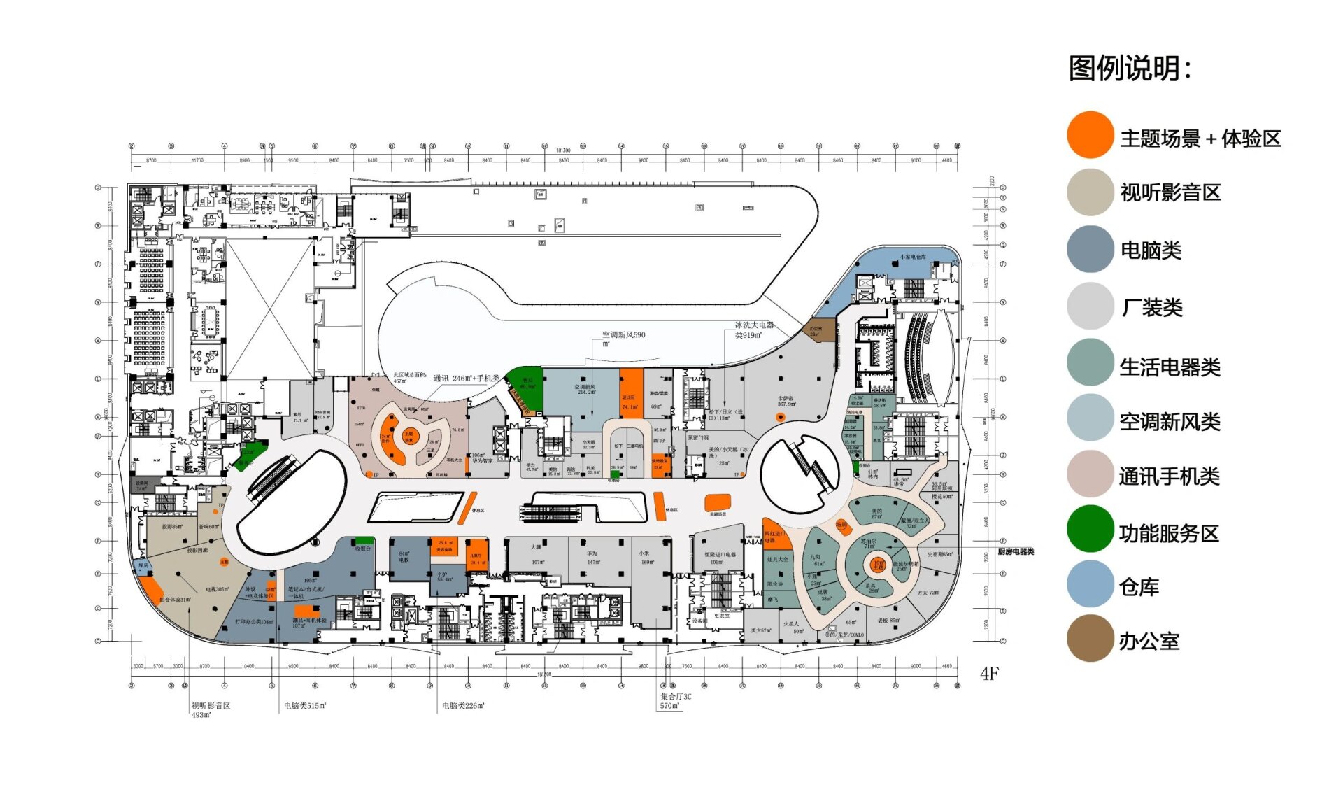 胖东来商场平面布局图