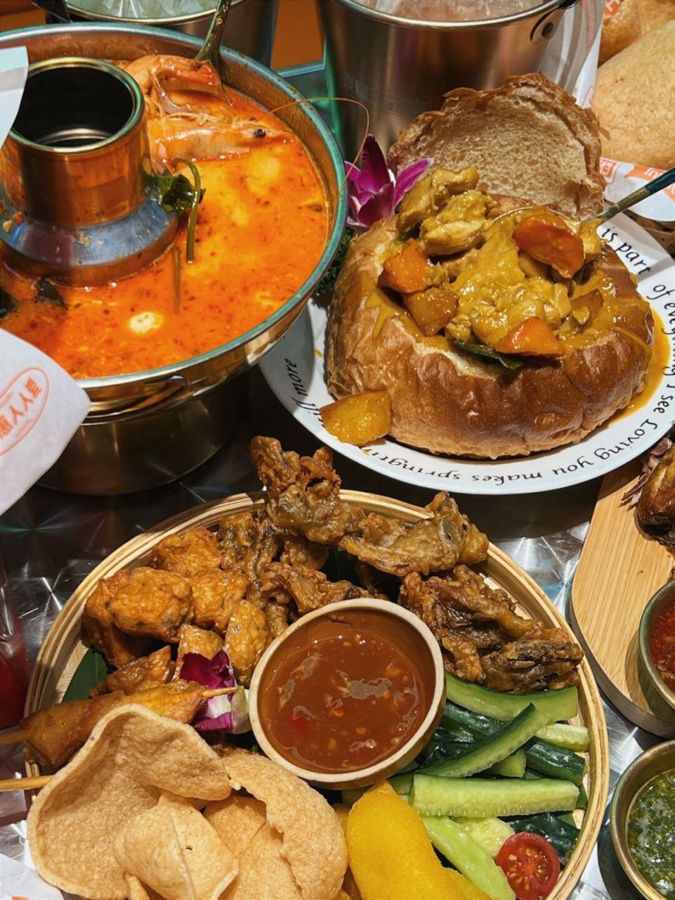 昆明 这家纯正9593大排档 泰味儿太足啦97 新迎新城 泰式大排档