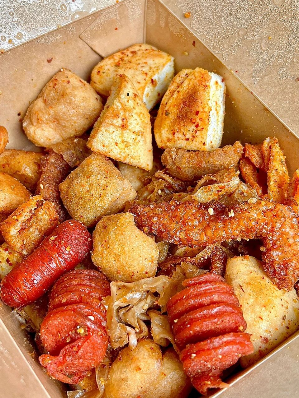 上海外卖|我愿称之为全上海zuì好吃的炸串拌饼6015 之前看到小