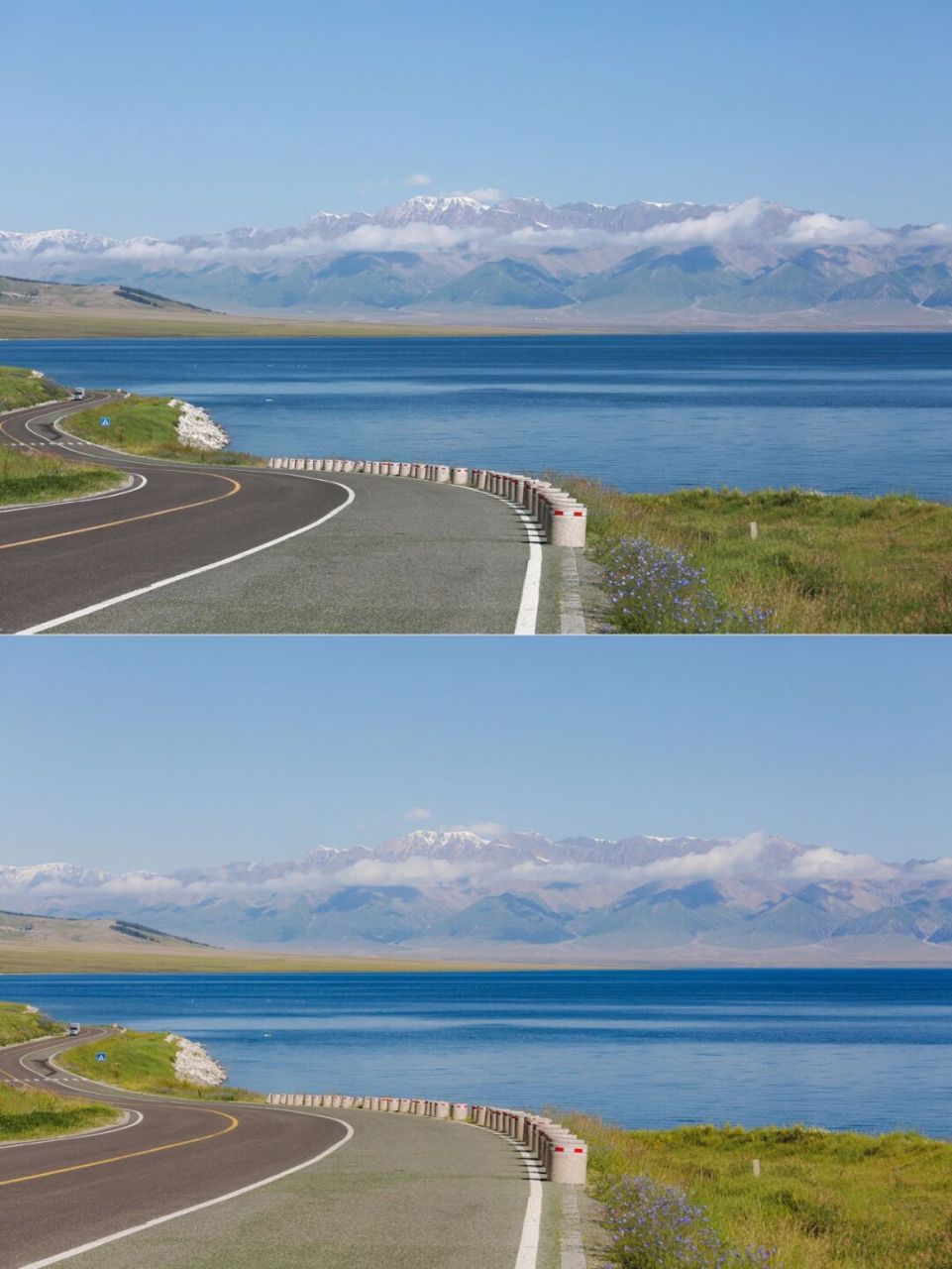 滤镜调色教程# 我一直比较喜欢山川湖海的风景,其实这一类的风景在好