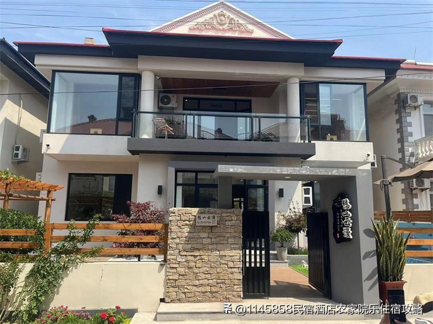 秦皇岛北戴河悠山云漫民宿,民宿距海边浴场,仙螺岛网红打卡地仅有10