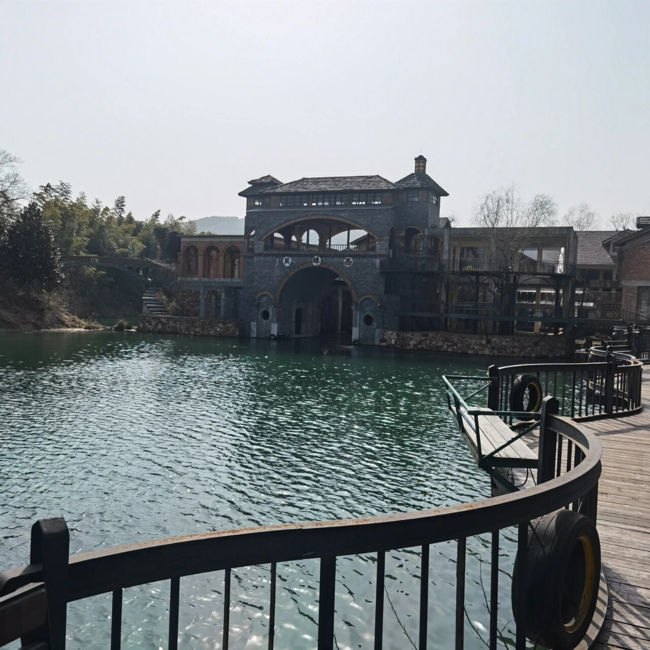 宜兴市张渚镇红汕坞景区 宝藏踏青地,荒废的影视基地,免费的哦,古建筑