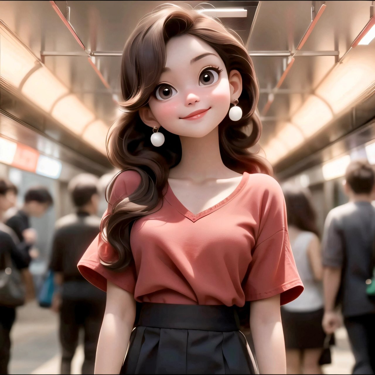 地铁末班车～女生头像 喜欢9315礼貌取图下面大家还想看什么可