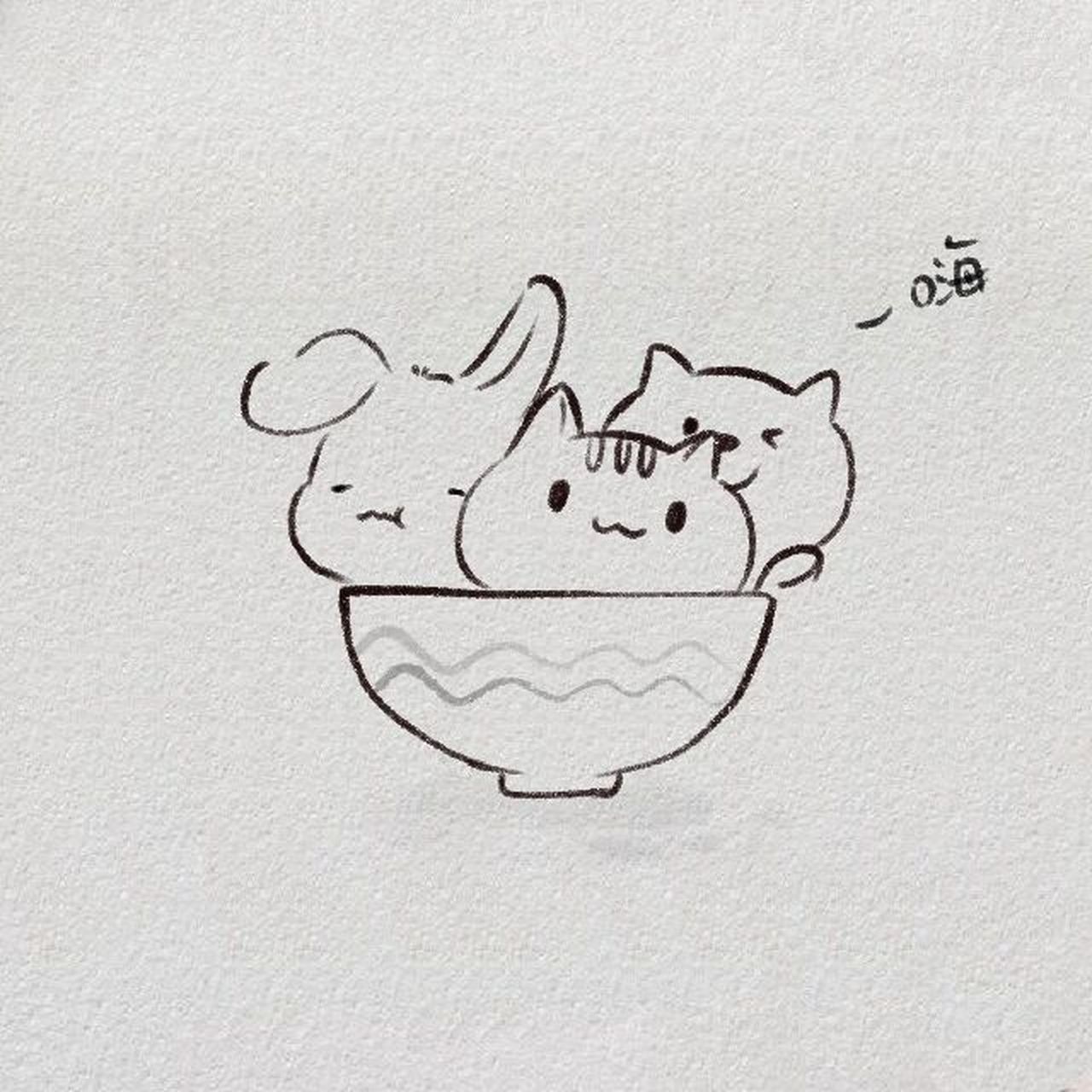简笔画大全58 挤啊挤啊挤啊挤～[照相机] #简笔画# #寻找小红书绘画