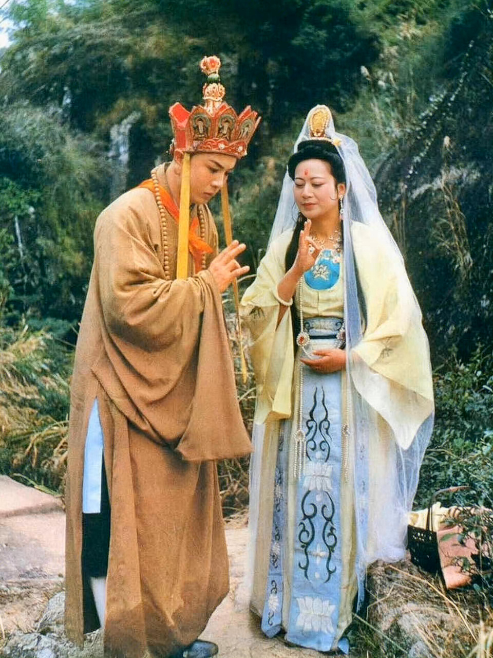 86版西游记高清剧照 神仙菩萨宝相庄严86版西游记高清剧照,老一辈的