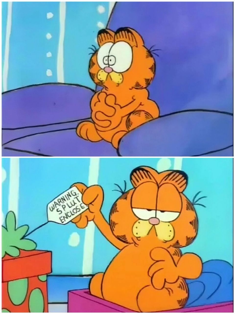 回忆100部童年动画片(128)《加菲猫》 🐱这部动画片片名比较长,  9