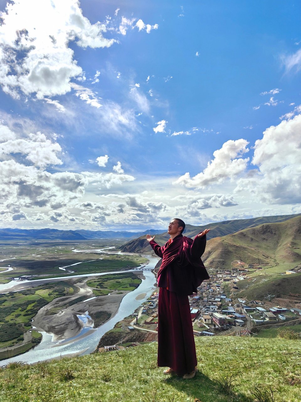 极乐世界07 石渠县智噶寺 莲花生大士曾预言:号称扎桑山的东边山清