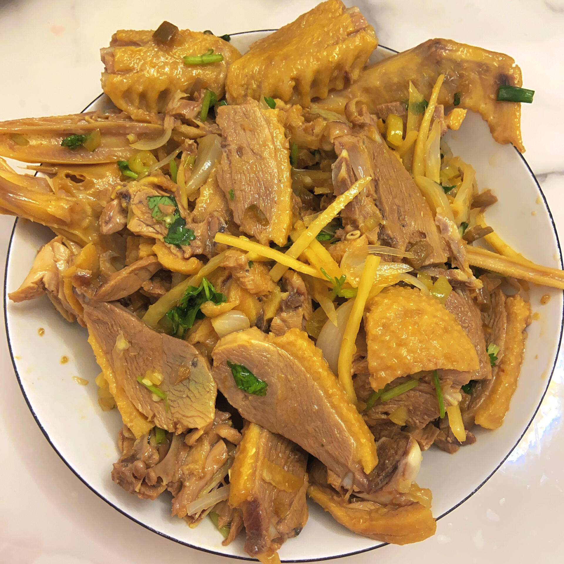 凉拌柠檬鸭,超级开胃好吃,步骤简单好做