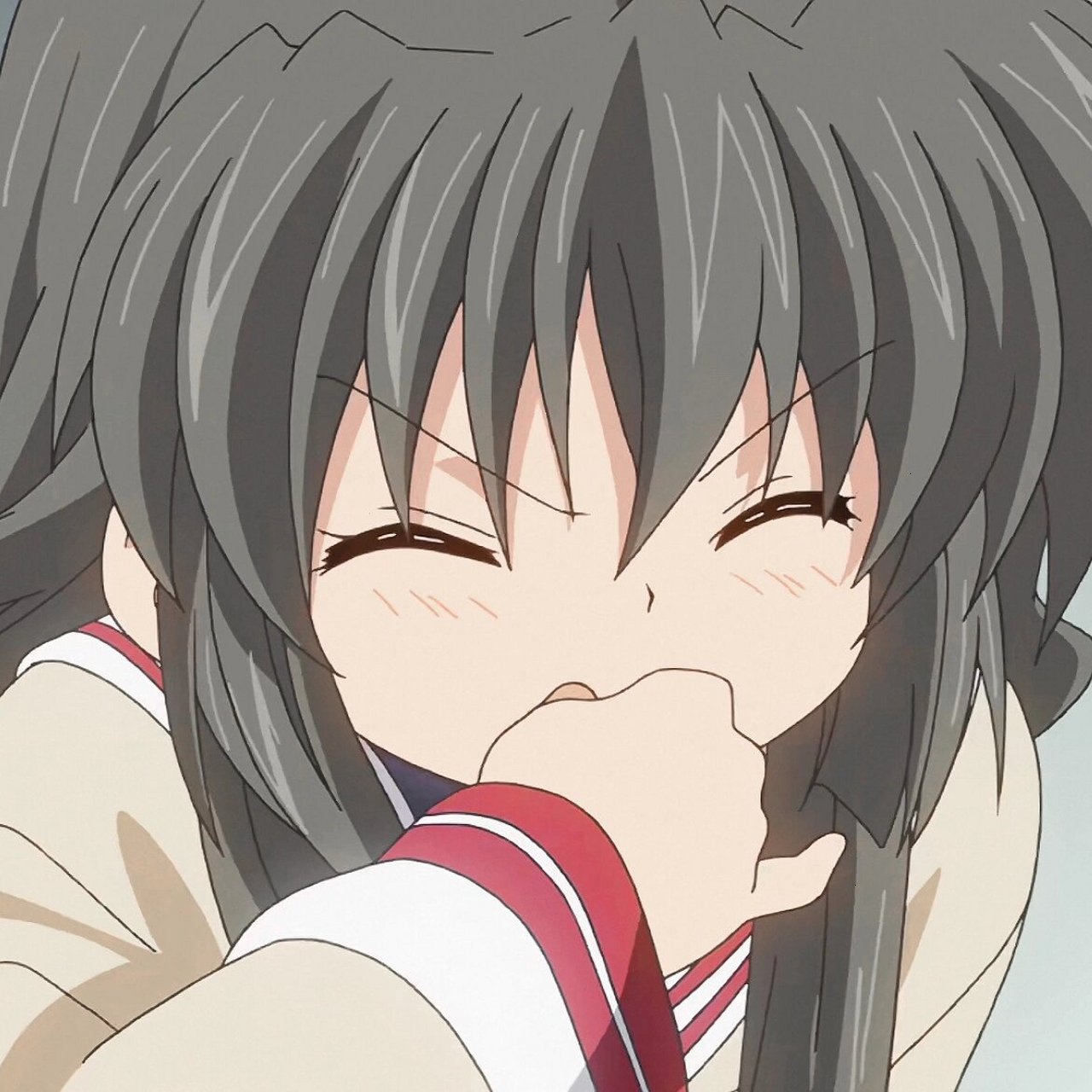 动漫头像~clannad「风子」 我一半的眼泪都献给了风子 自截头像 二传