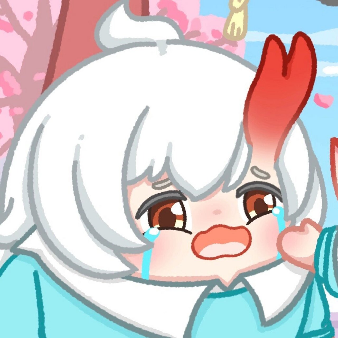 蛋仔双排头像|茨木茨木不要哭哭 蛋仔派对和百鬼幼儿园联动啦!