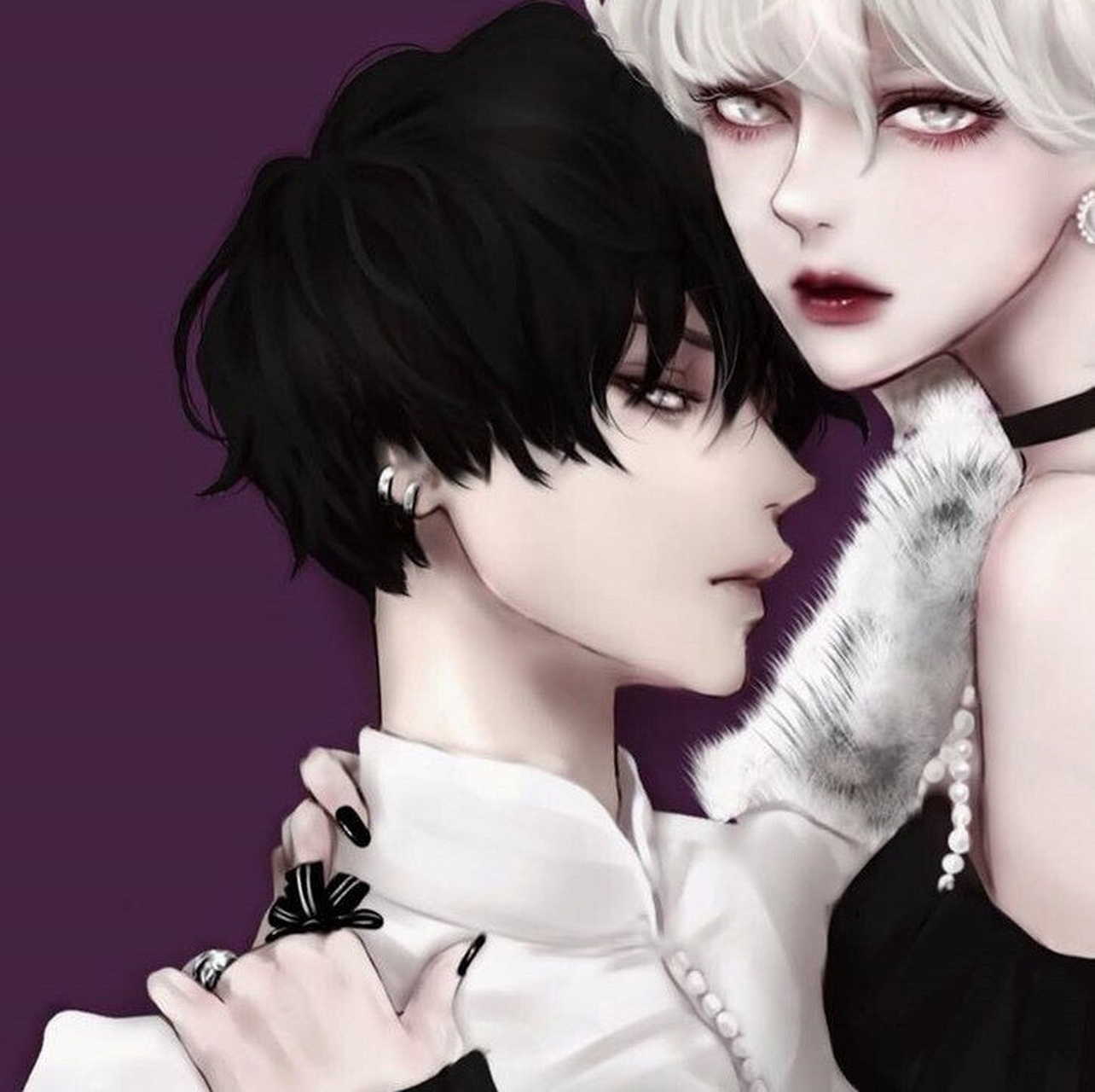 超级撩人的动漫情侣头像 这几对动漫情侣头像真的太撩人了,爱了!