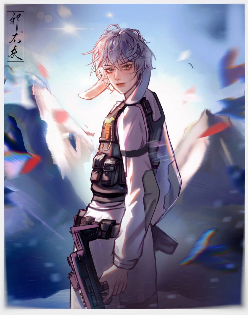 《垂耳执事》·言逸 (一百粉抽福利咯) 原文:高