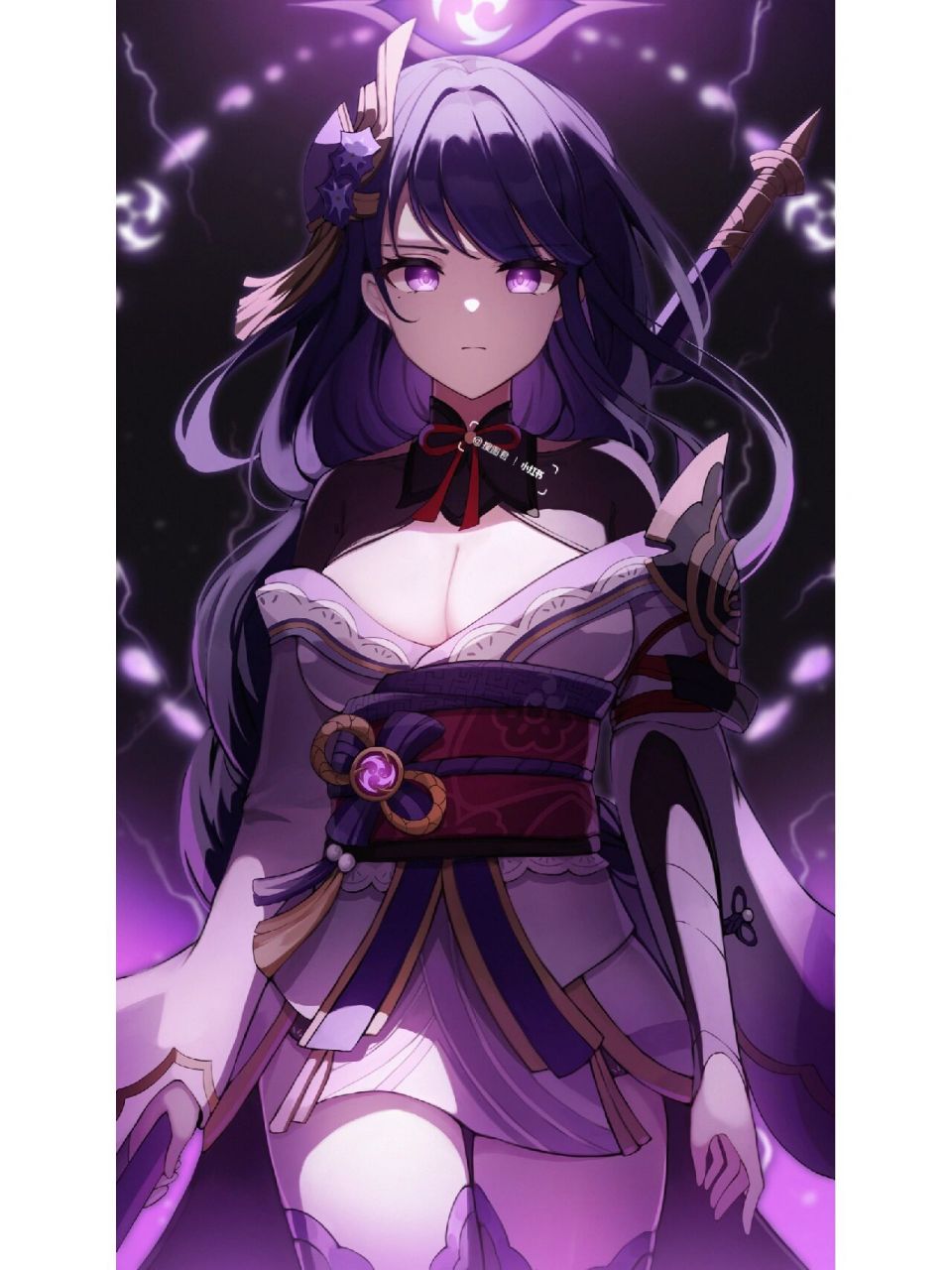 原神 雷电将军 手机壁纸 高清壁纸 壁纸 原神雷电将军性感来袭