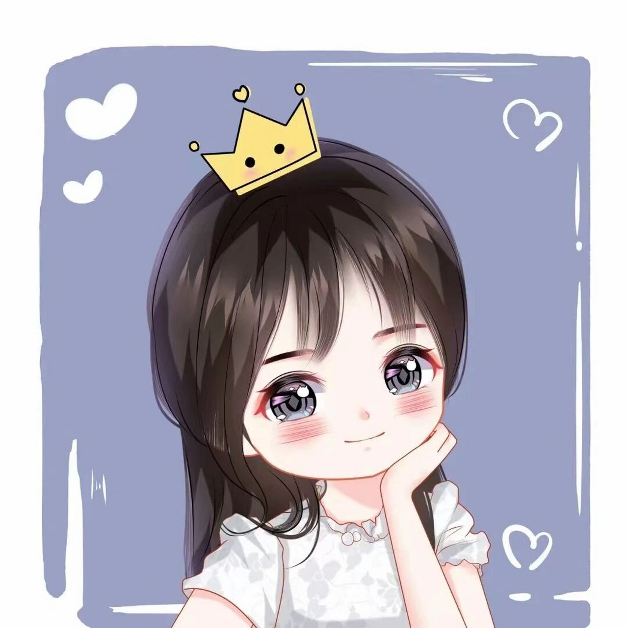 可爱女生卡通头像q版头像 好久不见,我又来了,可爱女生头像上一组,看