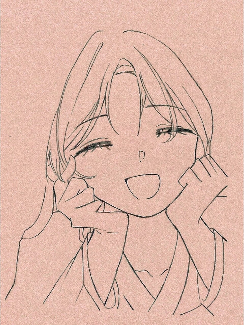 绘画过程‖凌妙妙78 "人海茫茫,爱且惜兮79"