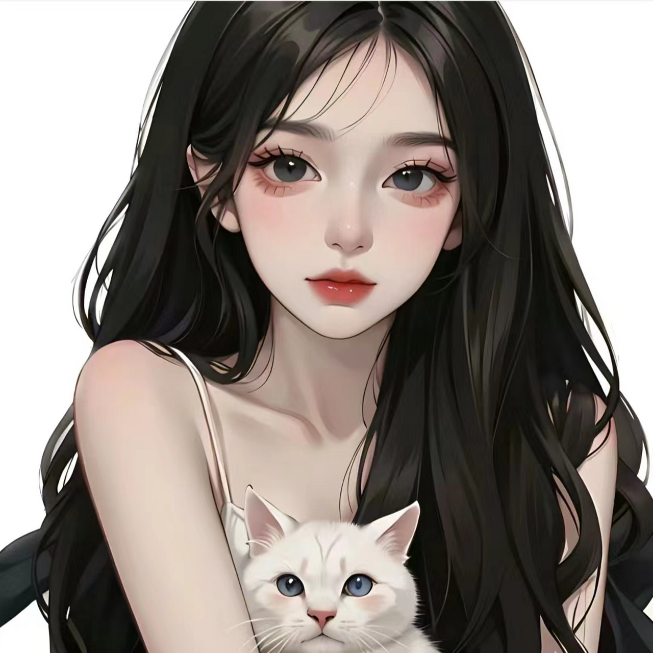 好看的动漫头像女 93神秘高贵的动漫女神,冷艳而迷人,禁欲系风格