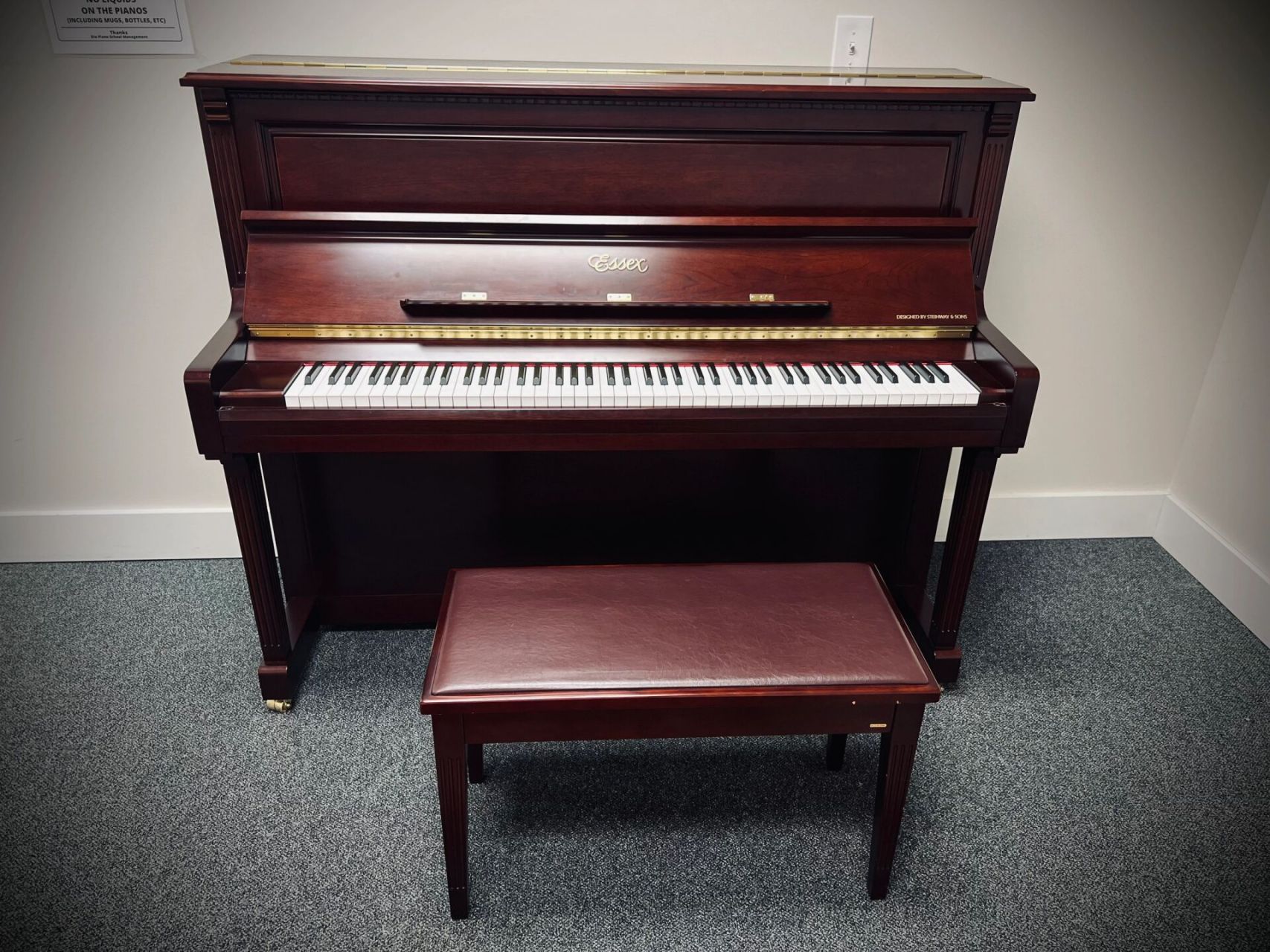 别致的施坦威家族钢琴|埃塞克斯🤎   施坦威家族essex埃塞克斯钢琴 