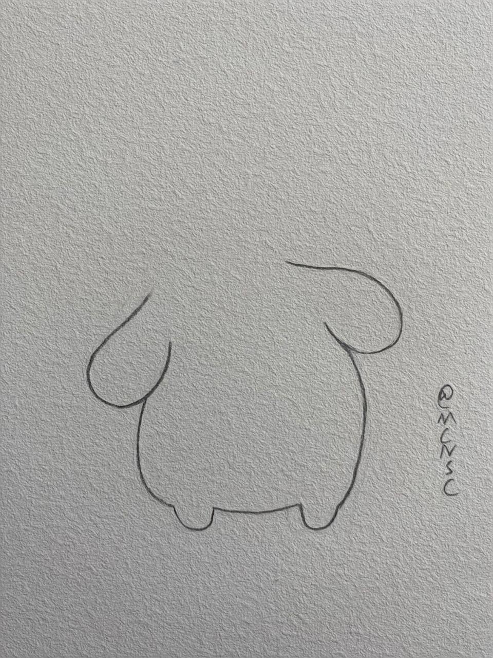 捉到一只圣诞小布丁/简笔画教程 今天又来分享布丁狗教程啦 	 超级好