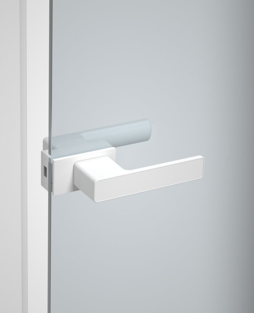 今年注定爆火的无框玻璃门锁,你见过没?