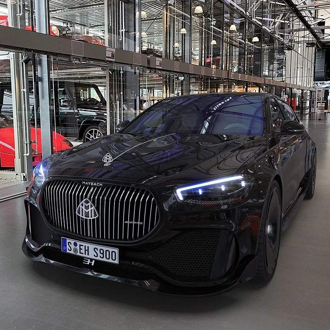 全球量产60台迈巴赫s900,你见过吗,售价将近1500万#迈巴赫s900 #顶级