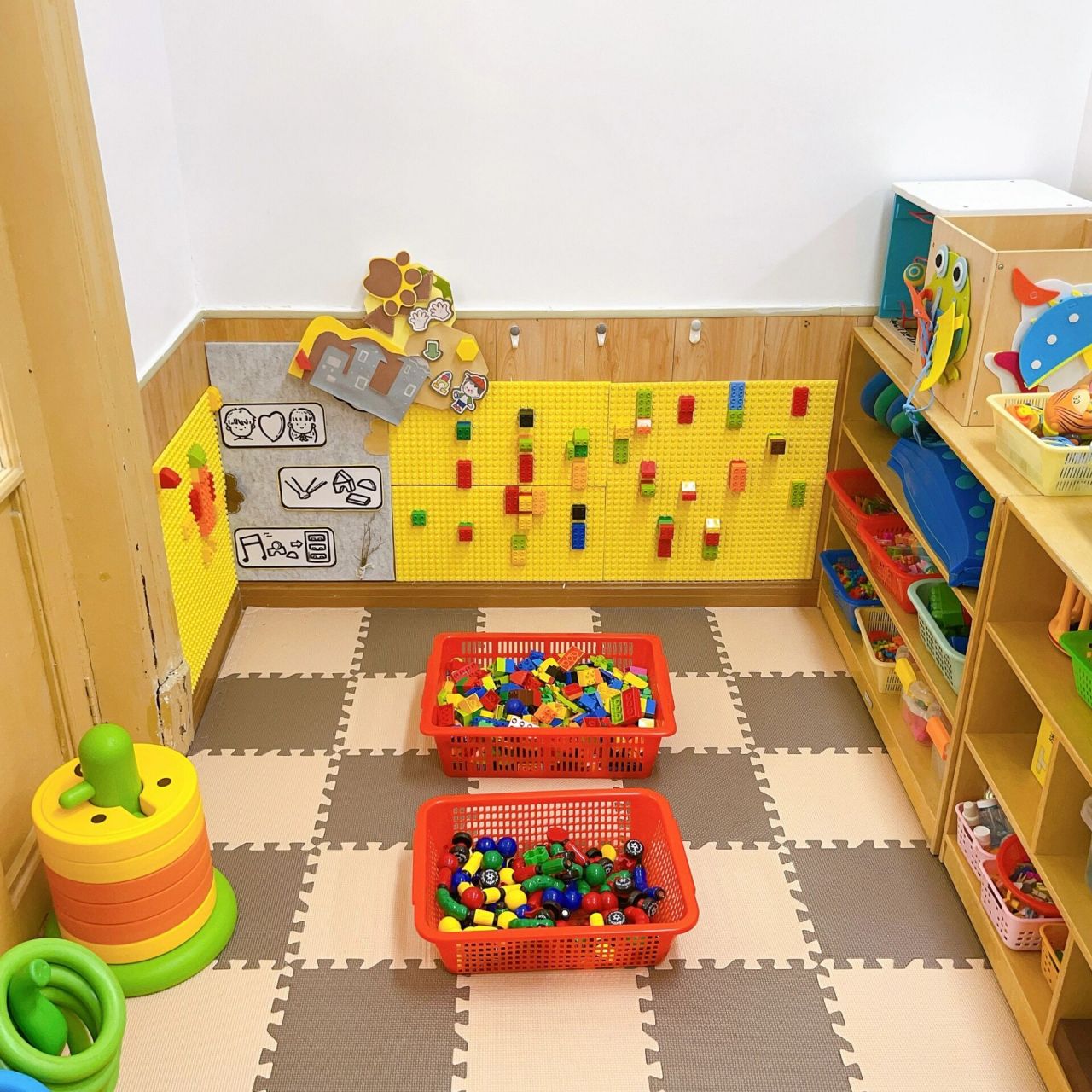 暖色调黄色系幼儿园托班小班开园区角环创来 让我看看是哪些可爱的