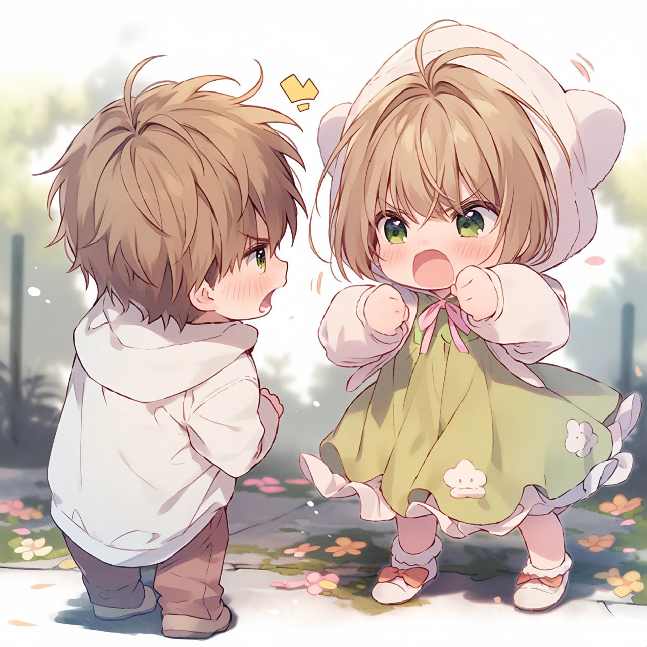 情侣头像|小樱小狼情头 #情侣头像# #情头# #情侣头像分享# #情侣