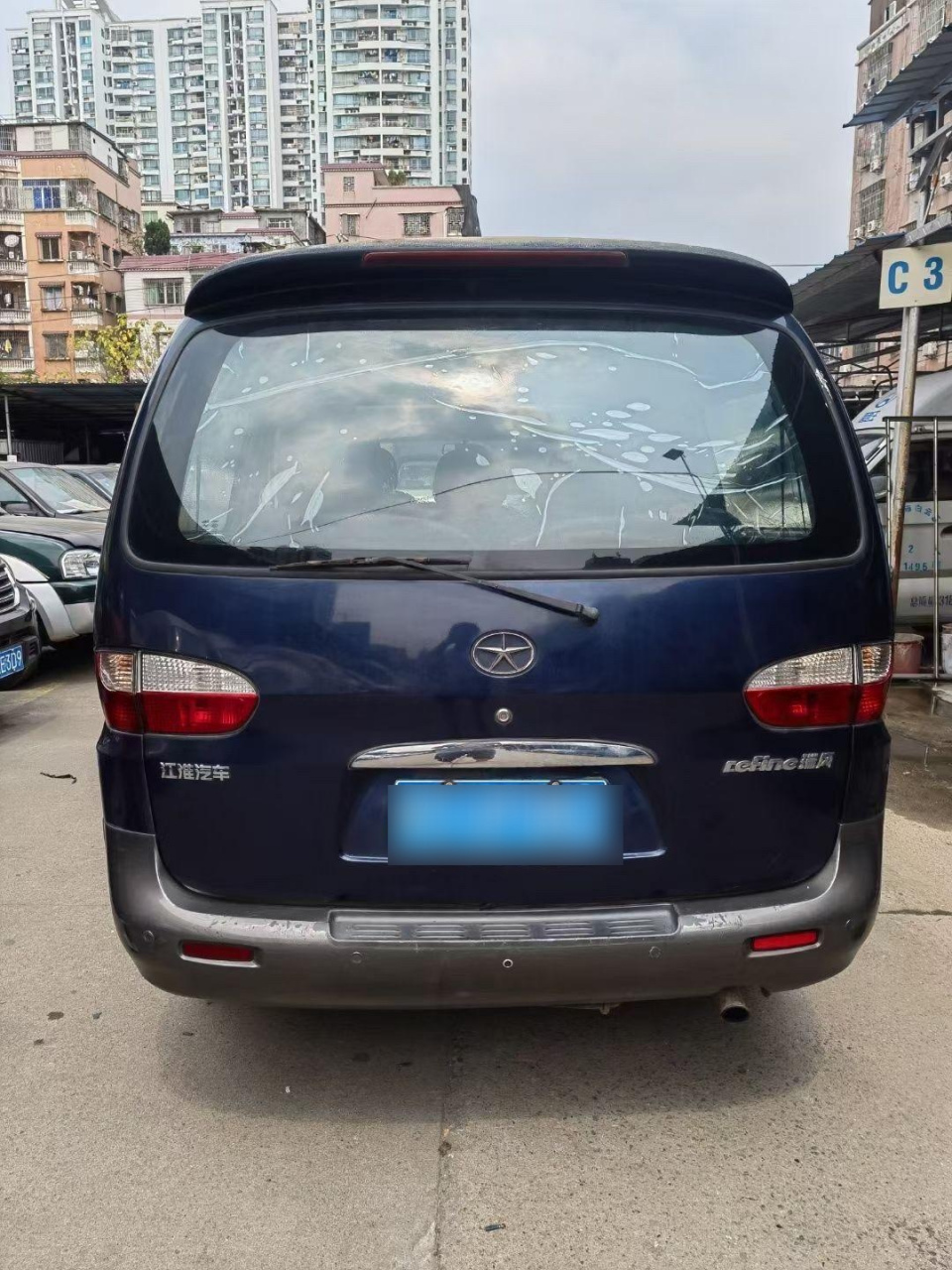 11年9月,江淮瑞风商务车,长版八座,柴.