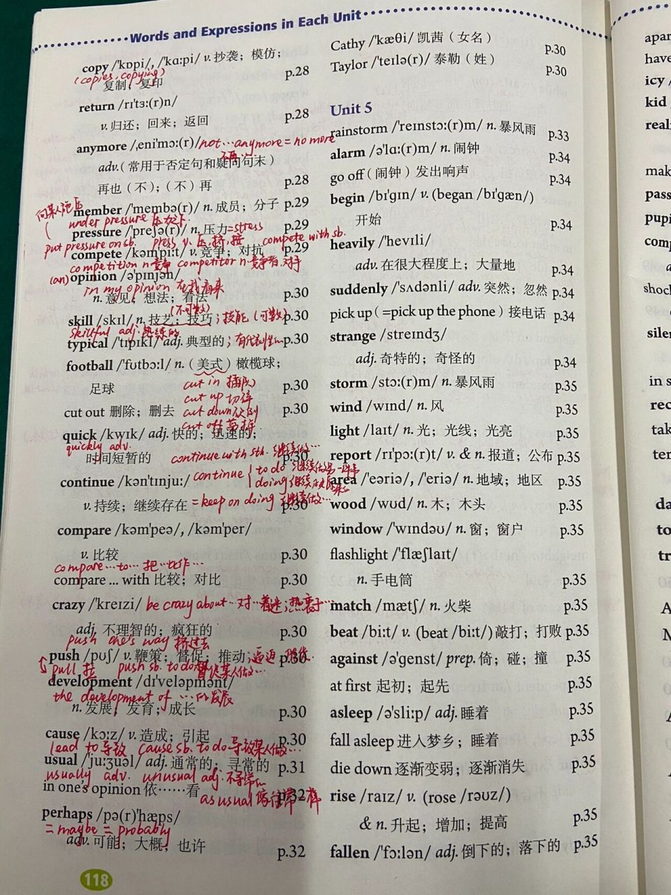 人教版八年级下册英语unit4词汇 | 笔记 人教版八年级下册英语unit4