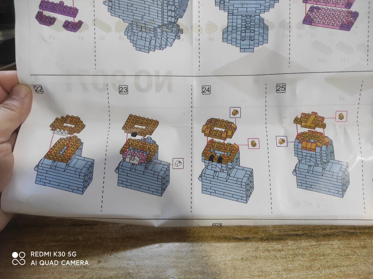 微颗粒旅行kitty猫积木图纸