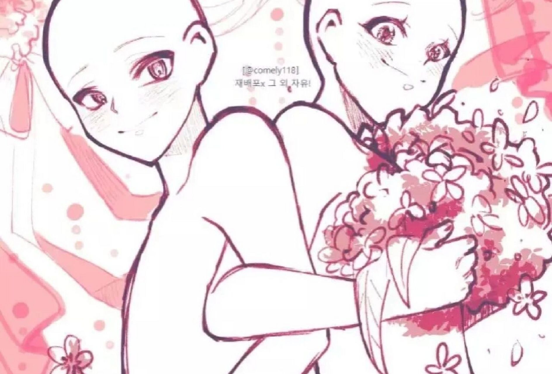 素材)女孩子当然要和女孩子贴贴啦