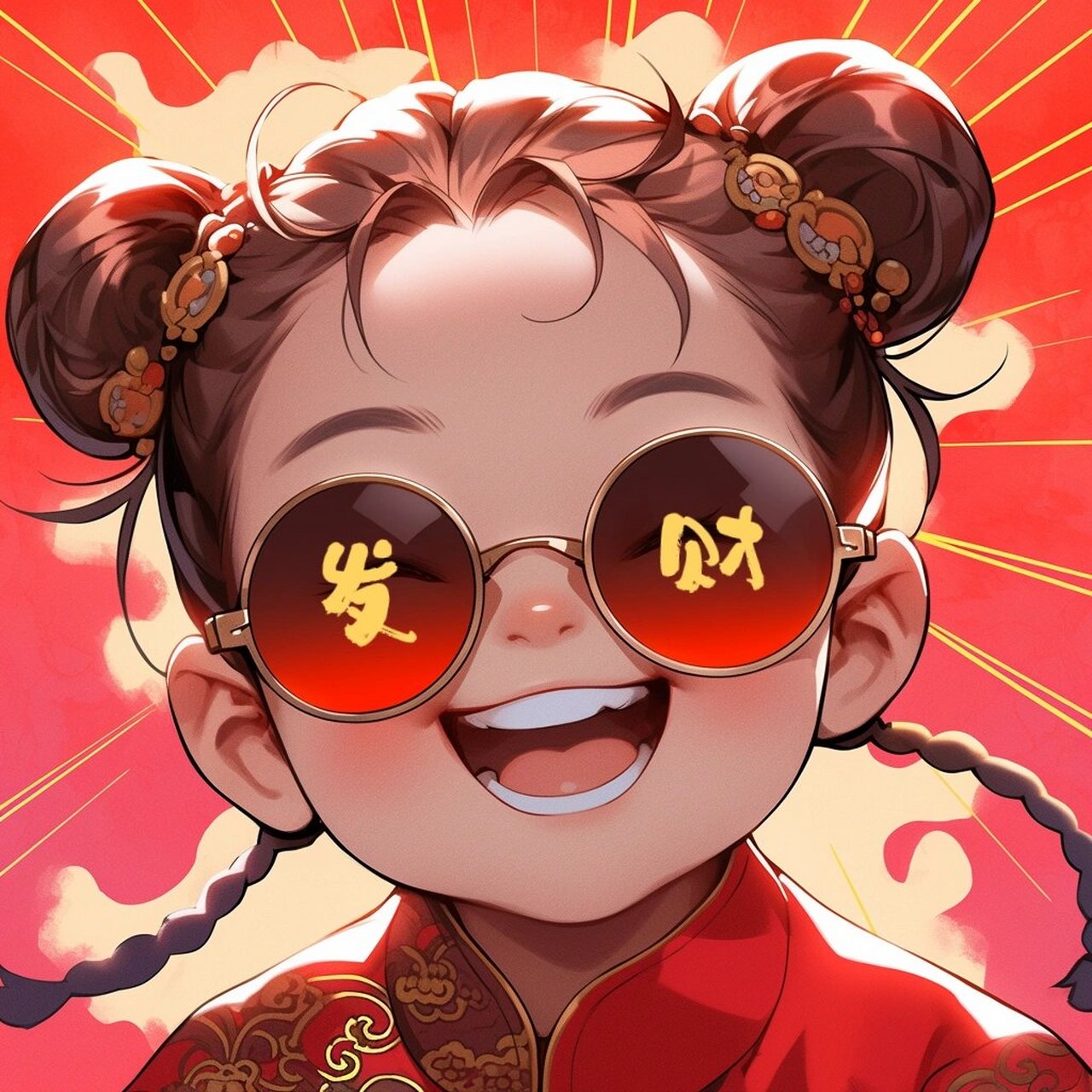 头像|新年转运头像,祝大家新年都能发财暴富