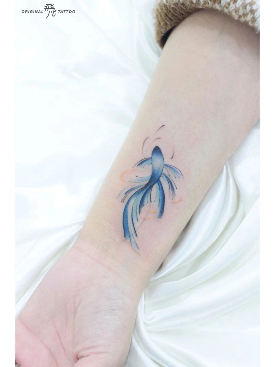 彩色 · 北京纹身 | 喔 是新年的好运锦鲤!