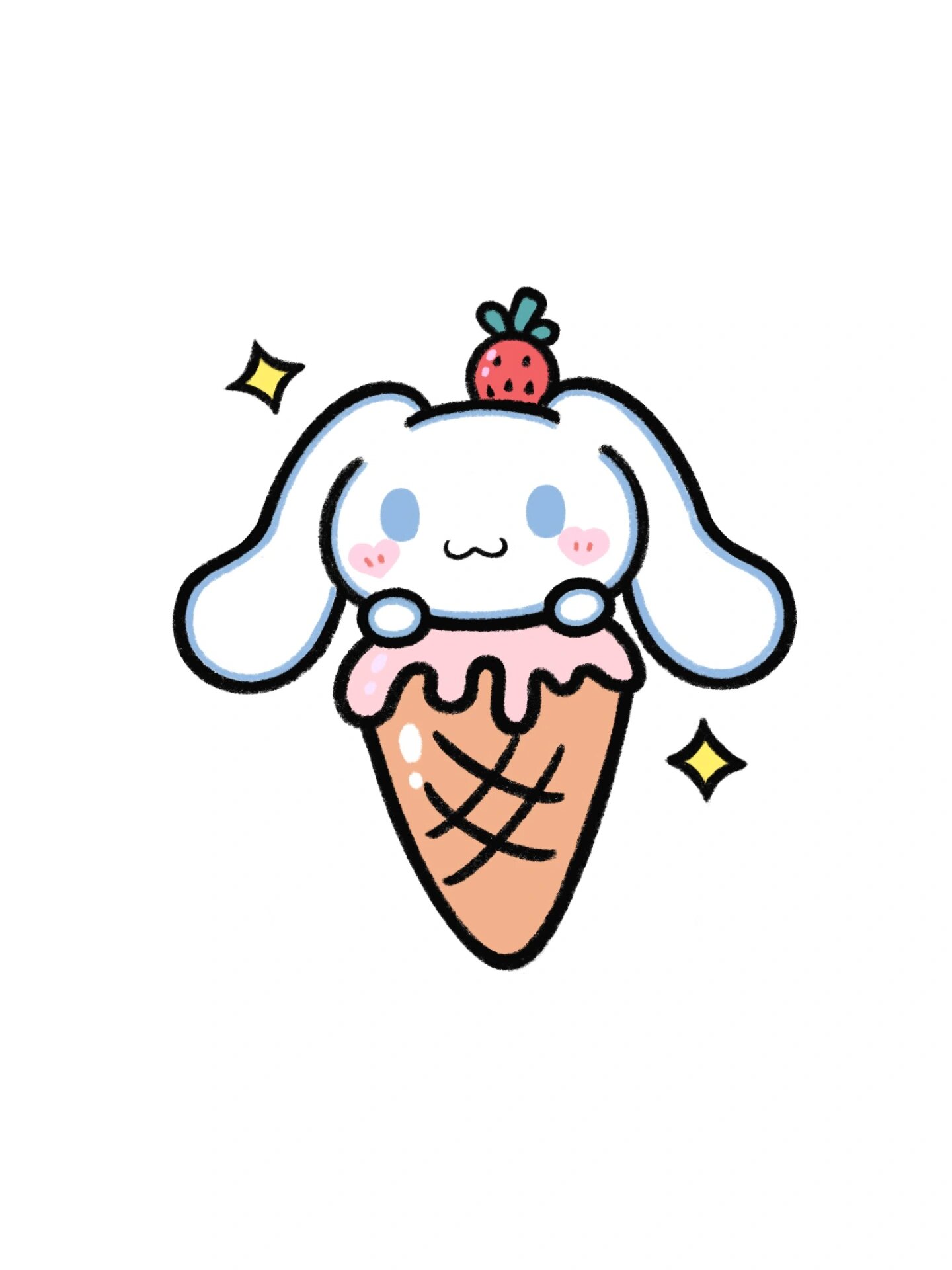 可爱冰淇淋画法7315手残党学简笔画合集