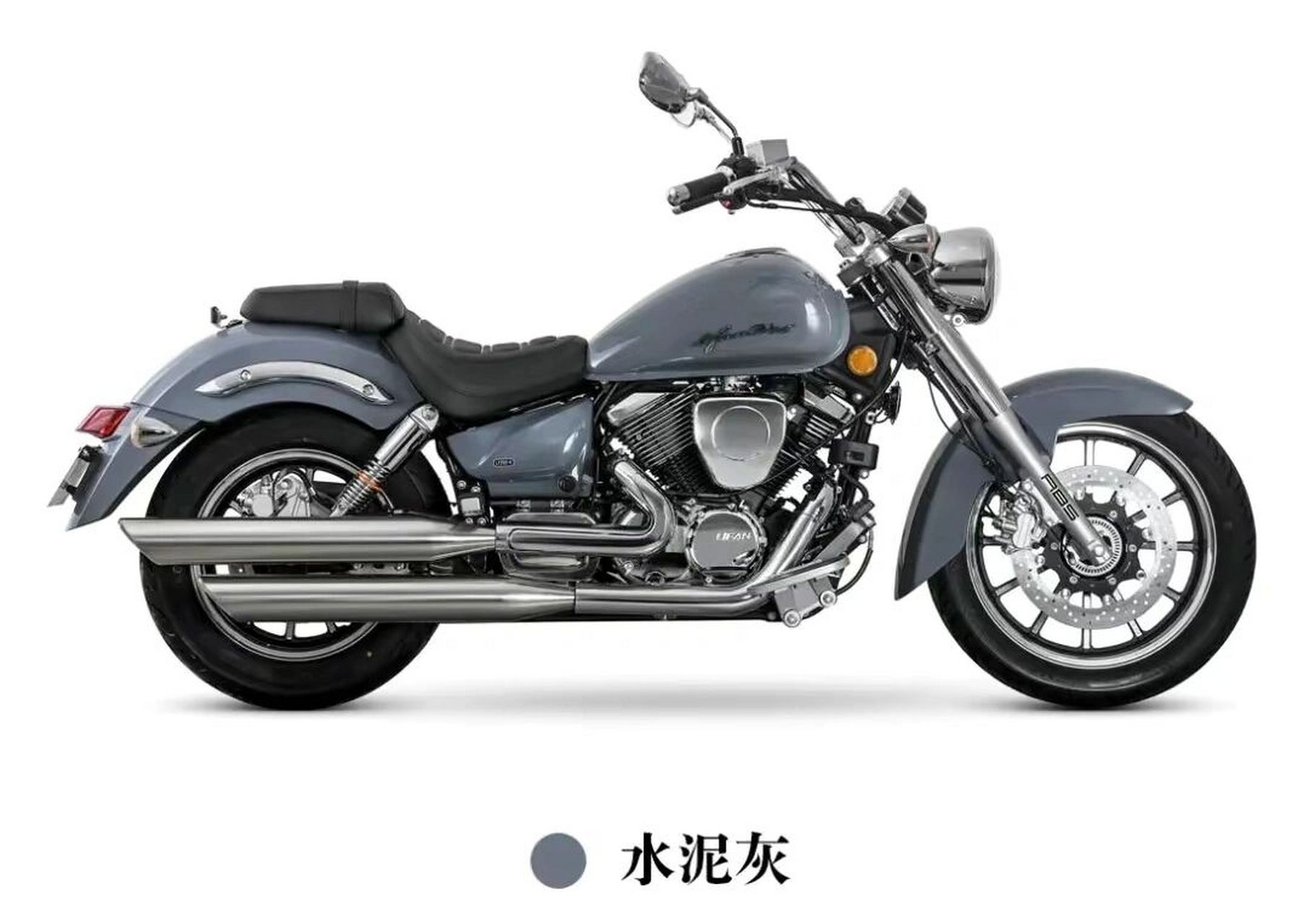 每天一款摩托车6015——力帆v16 plus 售价:19680-19980rmb 车型