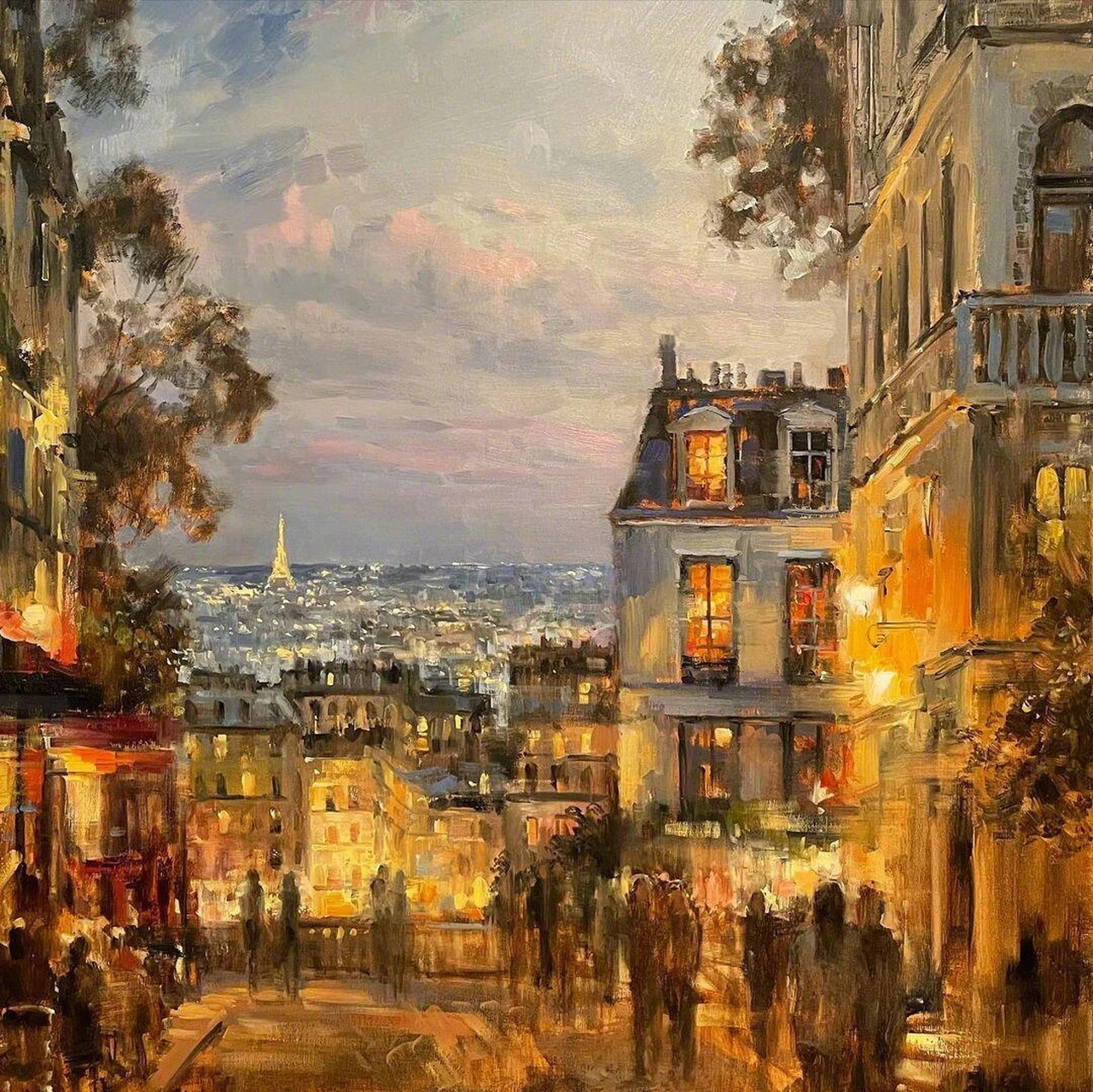 美国当代画家christine lashley的油画作品,以色彩鲜艳,充满戏剧性