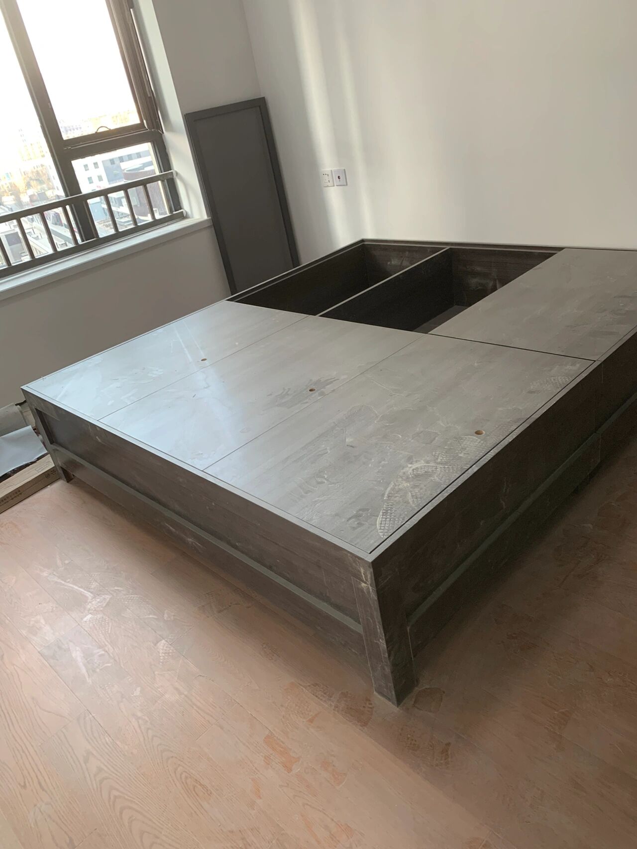 自己用生态板做的床,好看不贵又实用