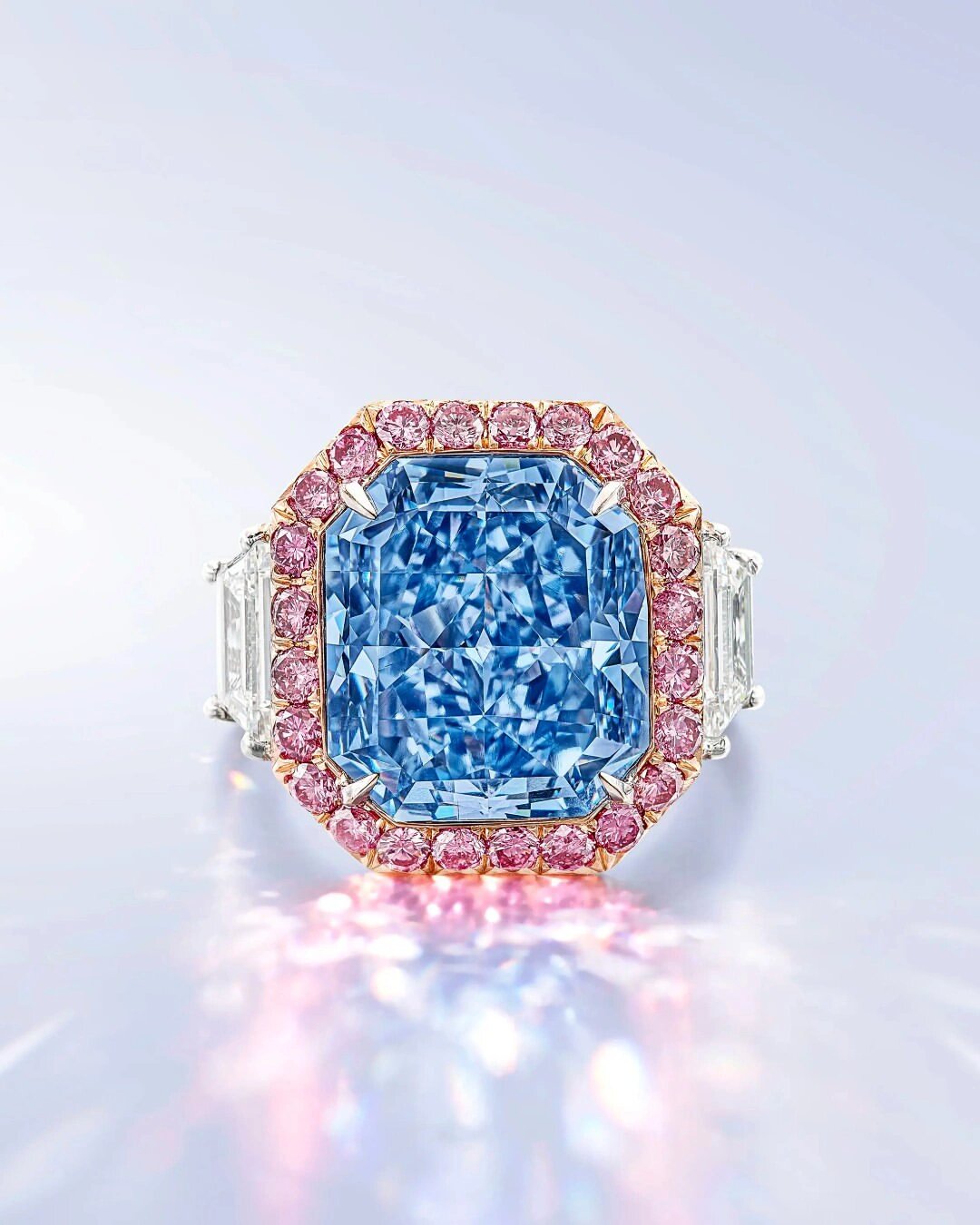 2023秋拍苏富比90佳士得·罕世10ct 艳彩蓝钻 7415苏富比the