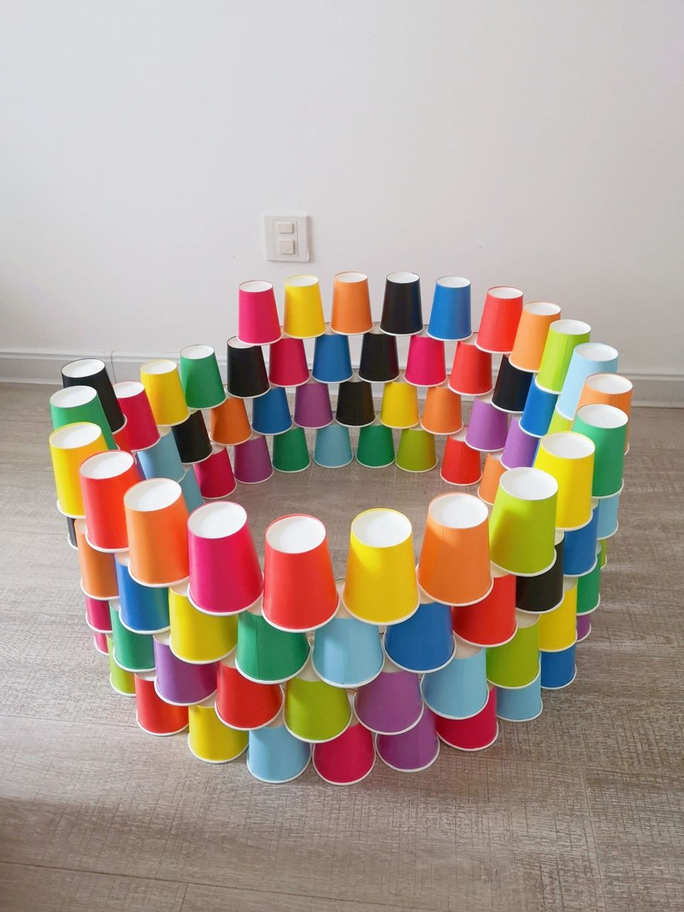 在家早教|纸杯搭建,发挥宝宝创造力7515 在家早教—纸杯搭建