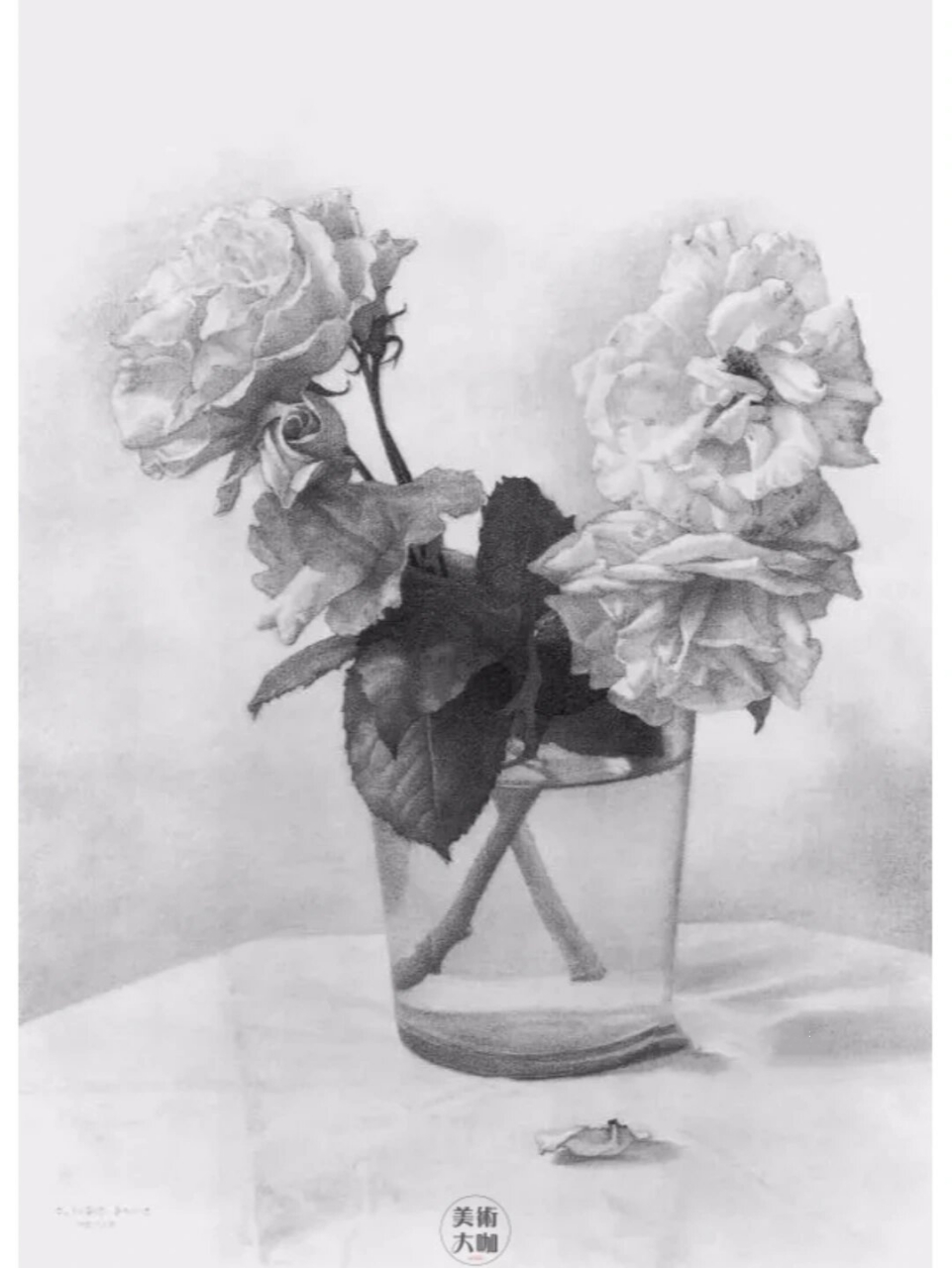 大师素描静物作品 克劳迪奥·布雷沃(又译"克劳迪奥·布拉沃",claudio